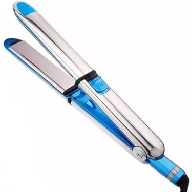 Imagem de Chapinha Modeladora de Cabelo 2 em 1 Prancha Alisadora e Ondulador Profissional Titanium 465°F