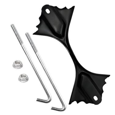 Imagem de Generic Suporte de amarração de bateria de carro para Cx-5/Axela, design de metal preto com parafusos/porcas J