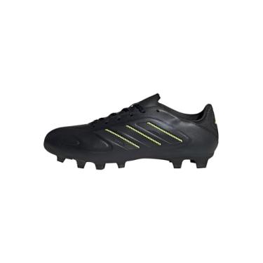 Imagem de adidas Tênis unissex adulto Copa Pure 3 Club Firm Multi Ground, Preto/cinza maciço/limão lúcido, 41 BR