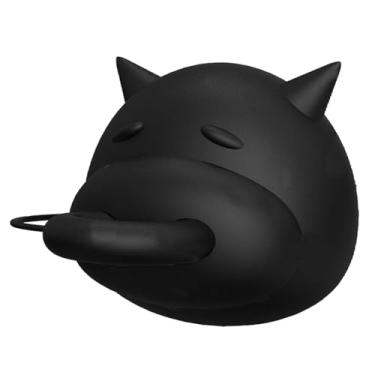 Imagem de Capas de silicone para mamadeiras de leite – Impressão 3D Protetor de caixa de leite em forma de vaca | Tampa de silicone para dispensador de garrafa de bebida rotativa para carro, férias, viagens