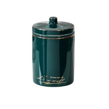 Imagem de ZABEES Cinzeiro coberto de cerâmica mármore nórdico doméstico criativo cinzeiro sala de estar ornamentos de presente de luxo para namorado sala de estar cinzeiro