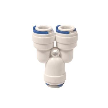 Imagem de Conector Tipo Y Engate Rápido Mangueira 1/4 Osmose Deioniza - Br Fish 