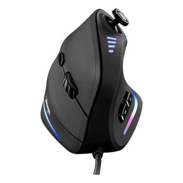 Imagem de Mouse Ergonômico Vertical Zelotes C-18 Gaming C Fio Rgb Game - Pool
