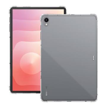 Imagem de Capa para Galaxy Tab S11, KONXISA Tablet, capa protetora de TPU com antiarranhões, à prova de choque e leve, capa de proteção para tablet, transparente