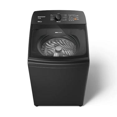 Imagem de Máquina de Lavar Cinza Platinum Brastemp 14kg com Smart Sensor e Função Reduzir Tempo - BWJ14A9 110v