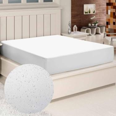 Imagem de Protetor, Capa de Colchão Impermeável Silencioso, Respirável, Não Faz Barulho - Alure