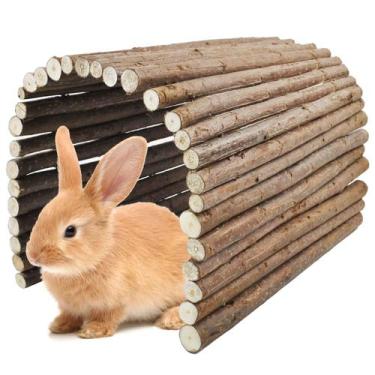 Imagem de Puente de Madera para Conejos kathson para Cuy, Chinchilla y Hurón