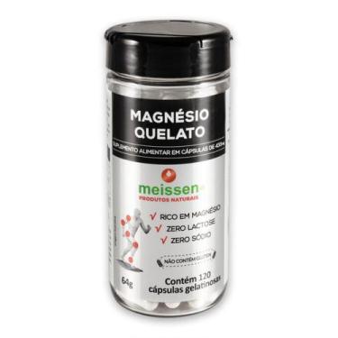 Imagem de Magnésio Quelato 433mg 120 cápsulas - Meissen
