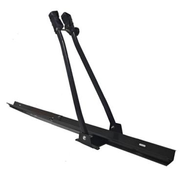 Imagem de TRUE UP Suporte Transbike de Calha, Rack para Teto, Universal, Preto, para Transporte de Bicicleta