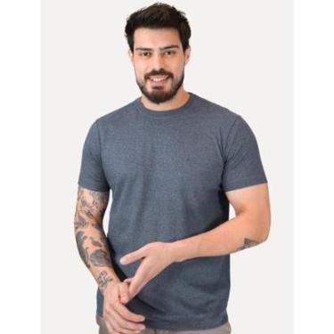 Imagem de Camiseta Aramis Masculina Basic Lisa Mono Icon Azul Petróleo-Masculino