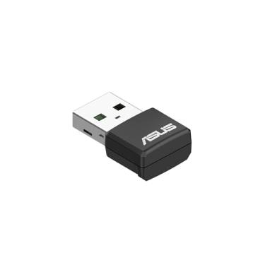 Imagem de ASUS Adaptador AX1800 Dual Band AX1800 WiFi 6 Nano USB, Plug and Play, segurança de rede WPA3, banda de frequência de 5 GHz, compatível com Windows 10 e 11 (USB-AX57 Nano)