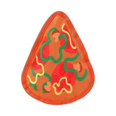 Imagem de Brinquedo para cães hambúrguer e batatas fritas, brinquedos de pelúcia para alívio da dentição, resistente a mordidas, suprimentos para animais de estimação em forma de alimentos