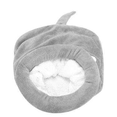 Imagem de Generic Cama de Pelúcia Macia para Animais de Estimação, Design de Desenho Animado, Saco de Dormir Com Aquecimento Automático, Ninho Confortável para Cães e Gatos, 19,7 X 15,7 Polegadas (Cinza M)