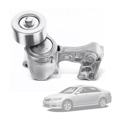 Imagem de Conjunto de polia tensora de correia 38410 compatível com Toyota Avalon 2005-2018, para Camry Sienna 2007-2017, para ES350 IS350 RX350 3.5L 3456CC V6 1662031040 1662031051051
