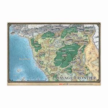 Imagem de Dungeons & Dragons Savage Frontier Map- Storm Kings Thunder