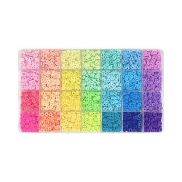 Imagem de Kit De Miçangas De Argila Polimérica Sortidas 14400/4200/2400 Peças Pa