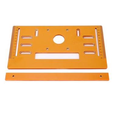 Imagem de Acouto Placa de Base para Máquina de Corte de Madeira de 4 Polegadas Com Mesa Giratória para Cortes Planos de 90 ° e ângulos de 45 ° - Ferramenta Ergonômica e Portátil para Trabalhar Madeira 28 X 15