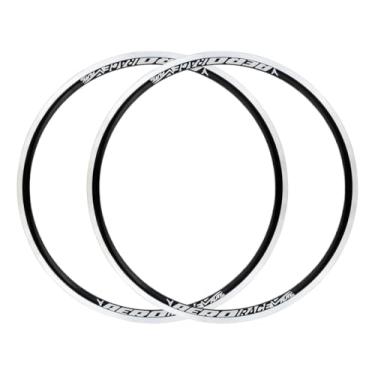 Imagem de Kit Bicicleta Par de Aro 26 Flay Race Aero Folha Dupla em Aluminio Freio V-Brake Cubos 36F