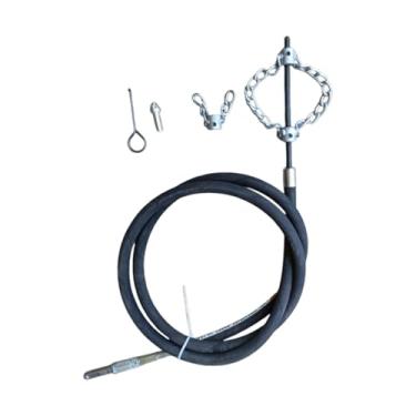 Imagem de Fenteer Desentupidor de ralos com cabo, removedor de entupimentos, ferramenta para desentupir canos e pias na cozinha, 2 Metros