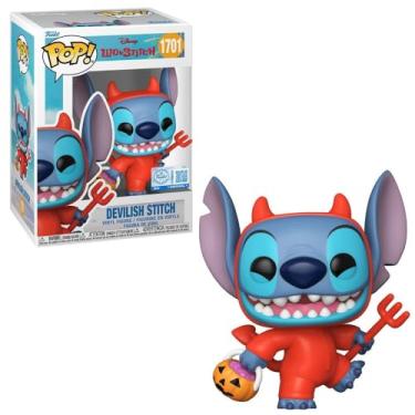 Imagem de Funko Pop! Vinyl Figure Lilo & Stitch Devil Stitch #1701, Entertainment Earth Exclusive, Multicolor, 3.75 Inches