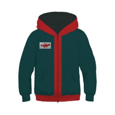 Imagem de Moletom Infantil De Super-Herói Miles Morales Spider Gwen Com Zíper 3D