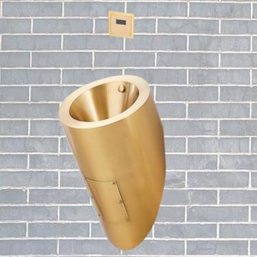 Imagem de pcagfaajmh Mictórios masculinos para banheiro, mictório de aço inoxidável 304, mictório masculino inteligente montado na parede, mictórios masculinos para banheiros, vaso sanitário pequeno masculino