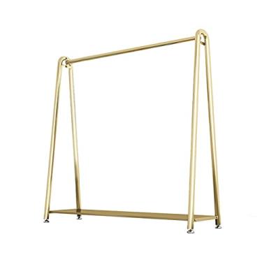 Imagem de 5sssallefaa Cabideiro, cabideiro, cabideiro, para uso interno, multifuncional, suporte para roupas domésticas com haste única (tamanho: 100 x 40 x 150 cm)