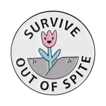 Imagem de Broches De Metal Redondos Com Esmalte De Animais, Engraçados, Personal