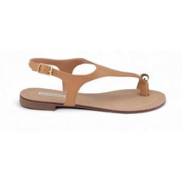 Imagem de Sandália Rasteira Feminina Bottero Couro 368508 Casual-Feminino