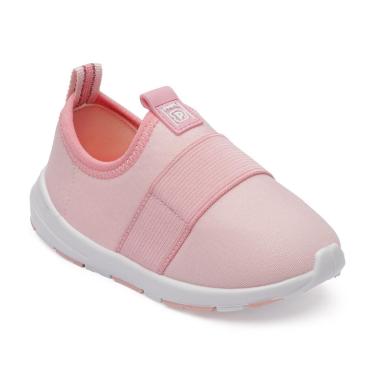 Imagem de Tênis Infantil Sport Neo Menina Pimpolho Calce Fácil Rosa-Feminino