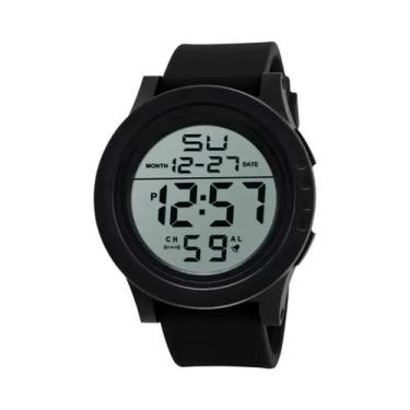 Imagem de Relógio Esportivo Digital Luminoso À Prova D'água Masculino, Despertad