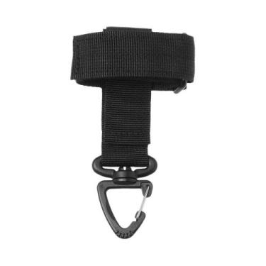 Imagem de Porta-Chaves Tático De Nylon Molle Com Bolsa De Webbing Para EDC E Equ