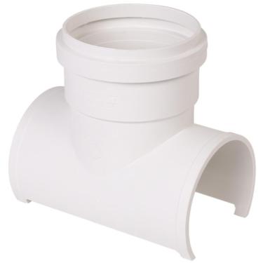 Imagem de Tee Liga-fácil Para Esgoto 100x50mm - 624 - Estrela Tapa Furo Tee Liga Facil Esgoto 100x50 Estrela