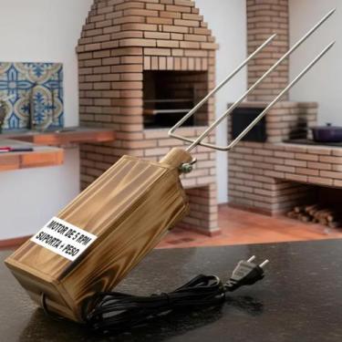 Imagem de Espeto Flex Giratório Premium Elétrico Churrasco 110v/220v - Eagles Eq