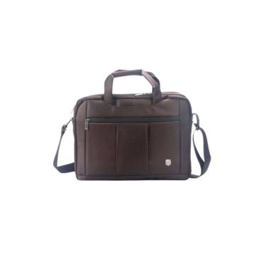 Imagem de Pasta 2Em1 Mochila Costas Reforçada Unissex - Café