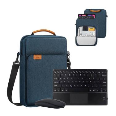 Imagem de Capa Alça + Teclado Sem Fio + Mouse Para Samsung A11+ X236