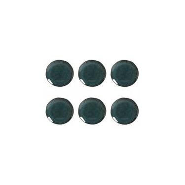 Imagem de CONJUNTO C/ 6 PRATOS DE SOBREMESA ORGÂNICO OCEANO Ø19,5CM