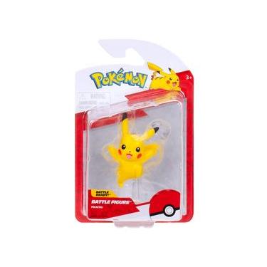 Imagem de Boneco De Batalha Pikachu Pulando De 5Cm - Pokémon