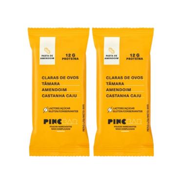 Imagem de Kit 2X: Barra de Proteína Pasta de Amendoim Sem Açúcar Pincbar 50g