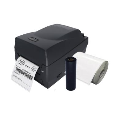 Imagem de Impressora Argox OS-214 Preta com Ribbon e Etiqueta