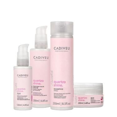 Imagem de Kit Cadiveu Professional Essentials Quartzo Shine Shampoo Máscara Pré 