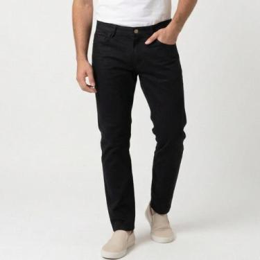 Imagem de Calça Skinny Masculina Social Slim Elastano Bolso Embutido Casual Bási