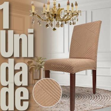 Imagem de Capa de Cadeira Gold Australiana Caramelo - OK Darling