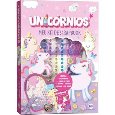 Imagem de Livro - Unicórnios - Meu kit de Scrapbook