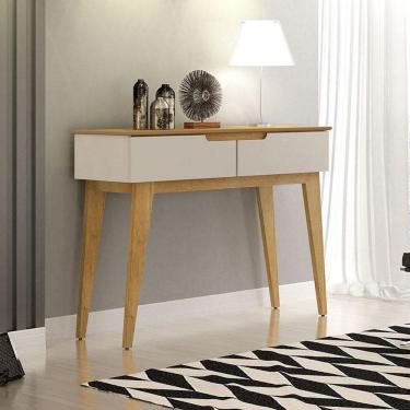 Imagem de Aparador para Sala de Estar Ambiente Bellíssima Off White Cinamomo - Valdemóveis