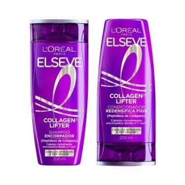 Imagem de Kit Elseve Collagen Lifter Shampoo e Condicionador 200ml - L'Oreal Par