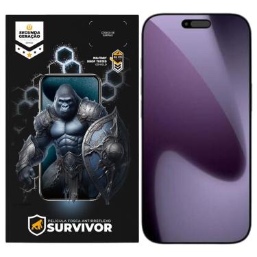 Imagem de Película para Smartphone Gshield para Iphone 17 Pro Max Survivor Fosca Antirreflexo com...
