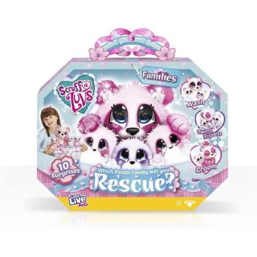 Imagem de Adotados Scruff A Luvs Live Pets Família Panda F00877 Fun