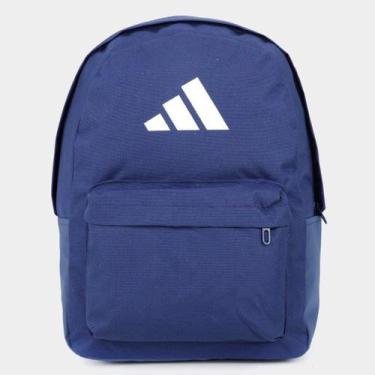 Imagem de Mochila Adidas Clássica 27.5L, Azul, Branco, Único