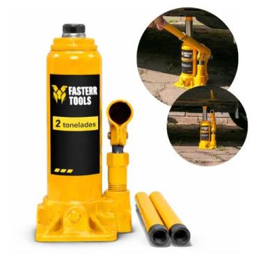 Imagem de Macaco Hidráulico Tipo Garrafa De 2 Toneladas FST072 - FASTERR